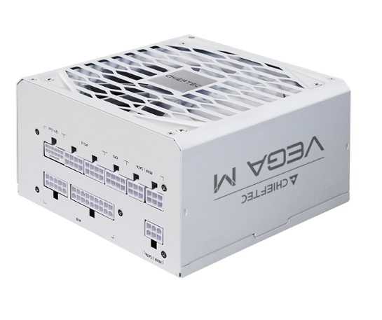 

Блок питания ATX Chieftec Vega M White PPG-1000-CW 1000W, 80+ Gold, 12VHPWR, full modular, Vega M White
