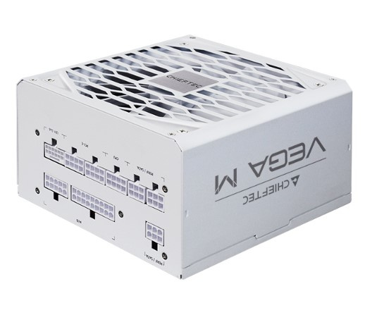 Изображение товара Блок питания ATX Chieftec Vega M White 1000 Вт 80 Plus GOLD активный PFC