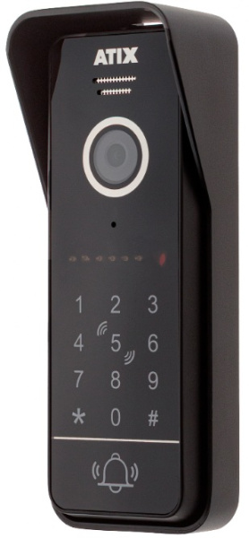 Видеопанель Atix AT-I-D31F/CKR Black