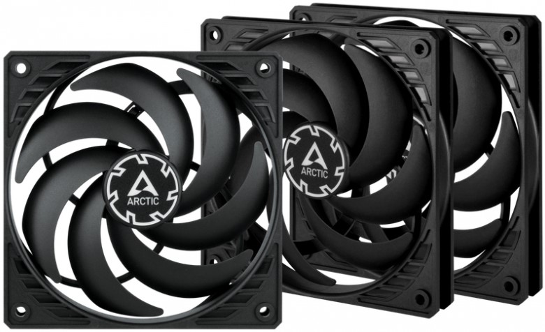 

Вентилятор для корпуса ARCTIC P12 SLIM PWM PST ACFAN00275A 120x120x15mm, 300-2100rpm, 35.8dB, 4-pin PWM (3 PCS), P12 SLIM PWM PST