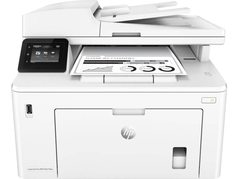 

МФУ HP LaserJet Pro M227fdw G3Q75A A4, 28 стр/мин, ADF, дуплекс, USB, LAN, WiFi, LaserJet Pro M227fdw