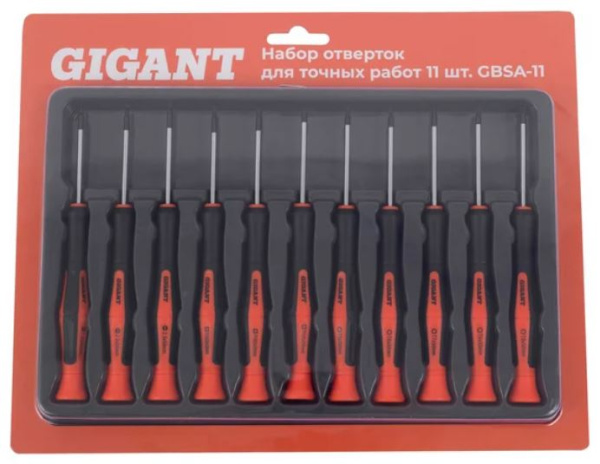 Изображение товара Набор отверток Gigant GBSA-11