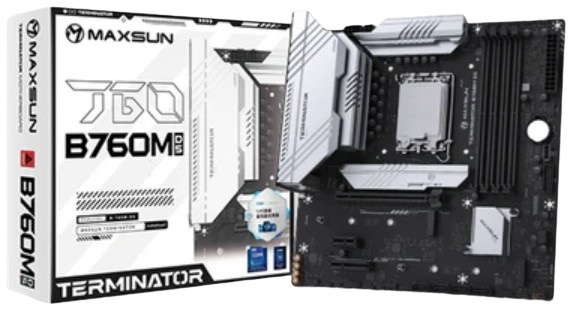 Изображение товара Материнская плата mATX MAXSUN MS-Terminator B760M D5