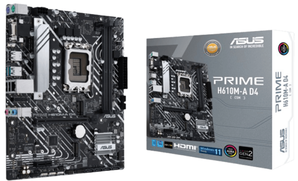 фото Материнская плата mATX ASUS PRIME H610M-A D4-CSM в Уфе