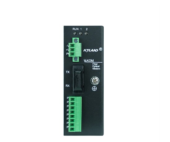 

Конвертер промышленный Kyland KOM200 302110028 1 100Base-FX single mode fiber port, ST connector, 1310nm, 40km, 1 RS485 serial port, 2 RS232 serial po, KOM200