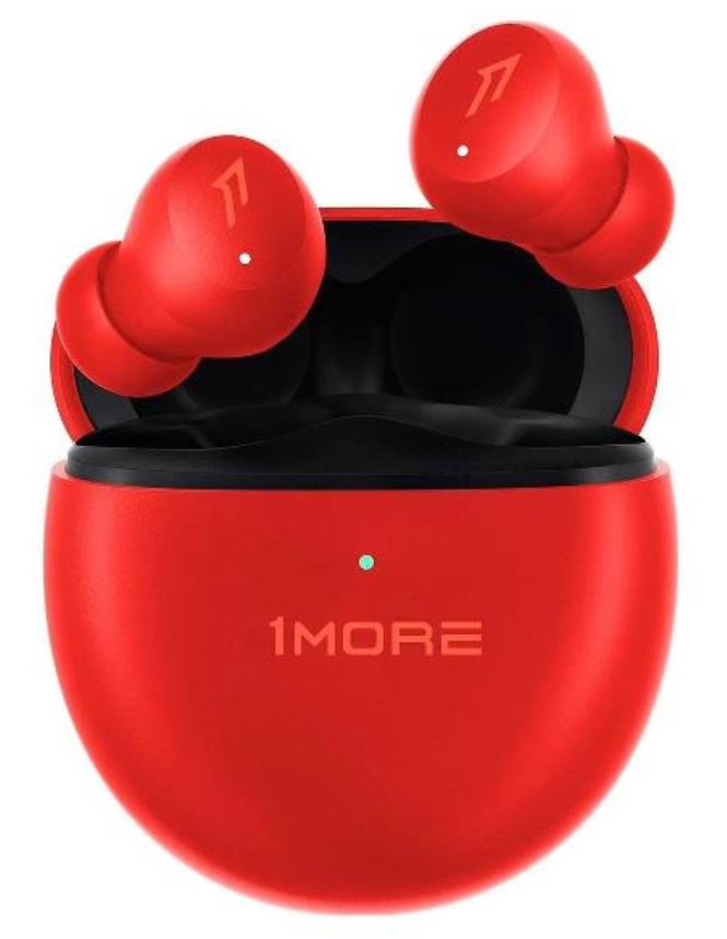 

Наушники беспроводные 1MORE ComfoBuds Mini ES603-Red красные, BT, 32 Ом, IPX5, ComfoBuds Mini
