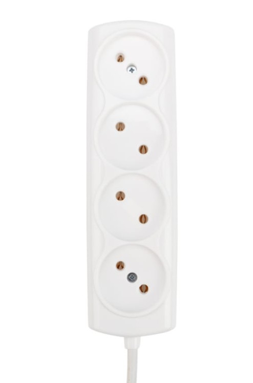 

Удлинитель PROconnect 11-7222 OPTIMA 4 гнезда, 5 м, 2х0.75 мм2, б/з, белый, 11-7222