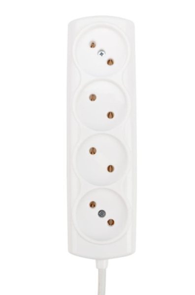 Изображение товара Удлинитель PROconnect OPTIMA 5 м 4 розетки без заземления IP20