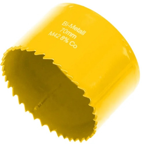 Изображение товара Коронка биметаллическая KRANZ KR-92-0236 70 мм для дерева и металла