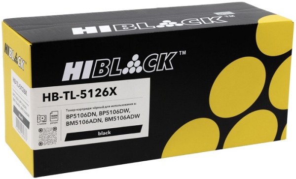 Изображение товара Тонер-картридж Hi-Black HB-TL-5126X для лазерных принтеров Pantum