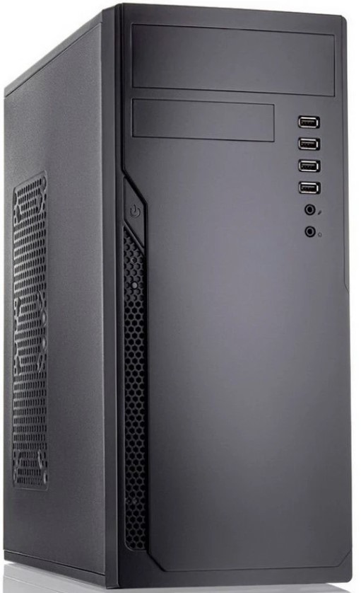 

Корпус mATX Foxline FL-301-RW без БП, 4*USB 2.0, FL-301-RW