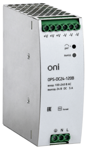 Изображение товара Блок питания ONI OPS-DC24-120B