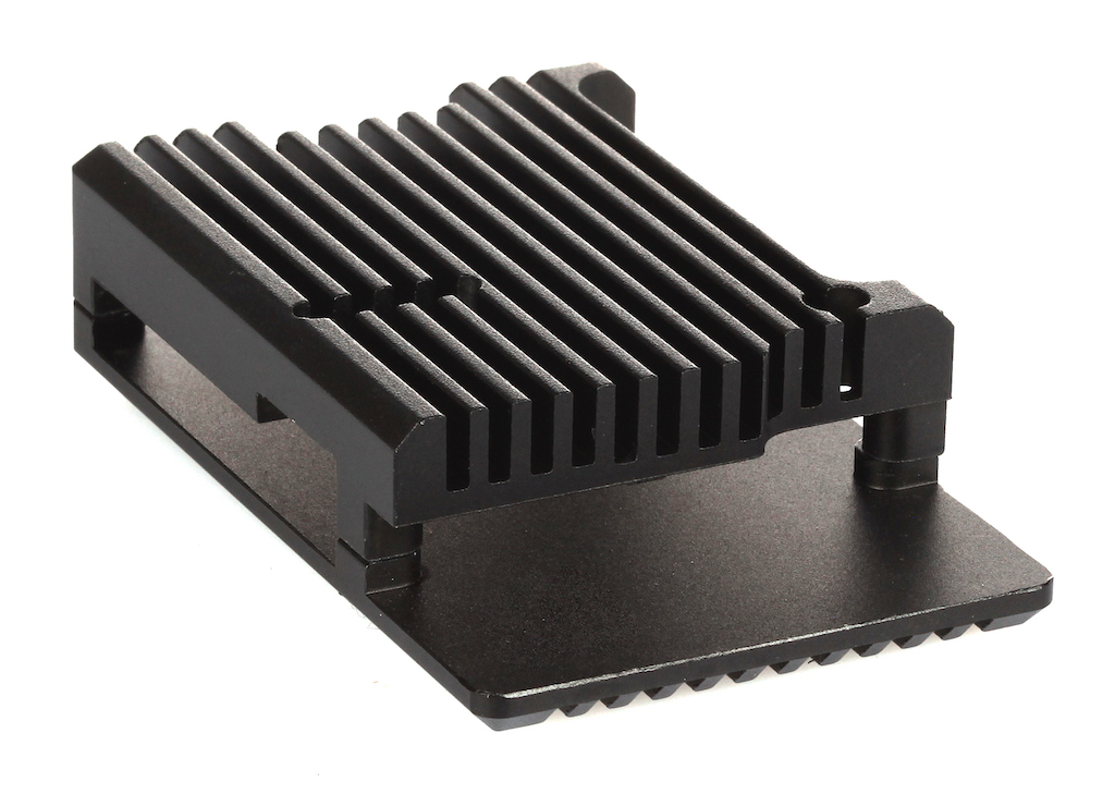 

Корпус Qumo RS006 Aluminium Case for Raspberry Pi 4, black, RS006