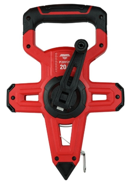 Изображение товара Рулетка AMO Р20У2К с длиной 20 метров и обрезиненным корпусом