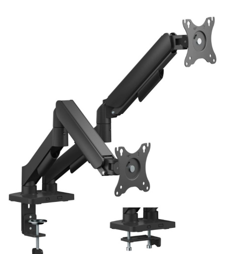 Изображение товара Кронштейн Cactus CS-VM-MG-82-BK настольный для 2 мониторов 17-32"
