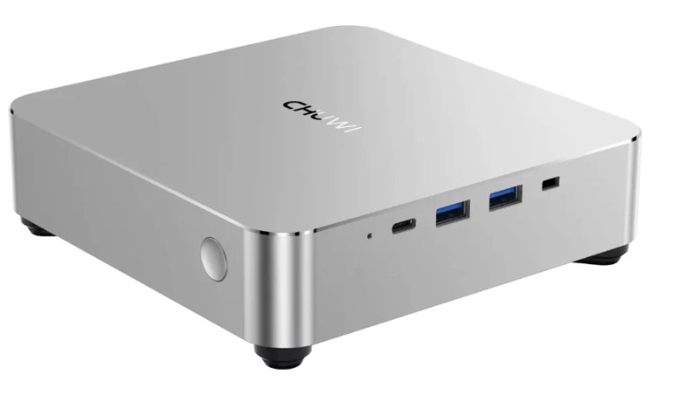 

Компьютер Chuwi AuBox 2086453 Ryzen 7 8745HS/16GB/512GB SSD/Radeon 780M/Wi-Fi/BT/120W/Win11PRO/серебристый/черный, AuBox