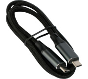 фото Кабель интерфейсный Cablexpert CC-USB4-CMCM-BR-1M