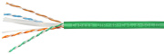 фото Кабель витая пара U/UTP 6 кат. 4 пары  Cabeus UTP-4P-Cat.6-SOLID-LSLTx-GN-20