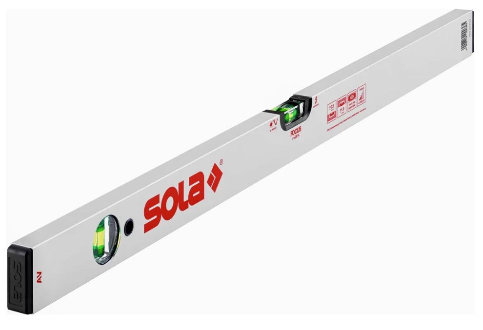 

Уровень SOLA 01110801 AV 60, L = 60 см, 2 глазка, точн. 0,5мм/м, 01110801
