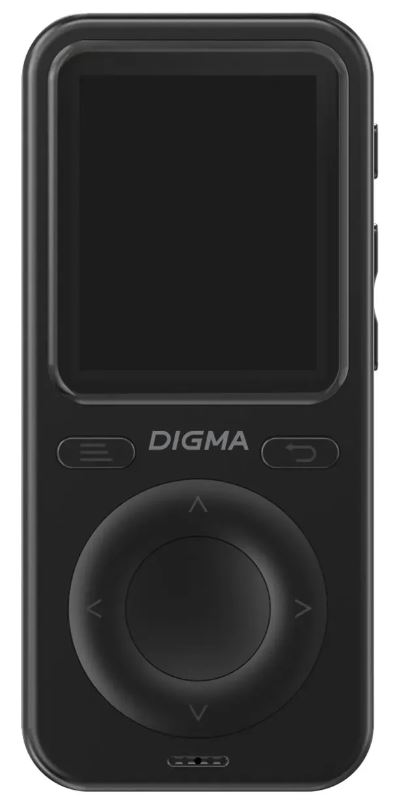 

Плеер Digma B5B Hi-Fi Flash/8GB/1.77"/FM/microSD/черный, B5B