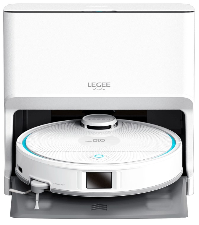 

Робот-пылесос Hobot LEGEE-Q10 Pro моющий, со станцией самоочистки салфеток LuLu, LEGEE-Q10 Pro