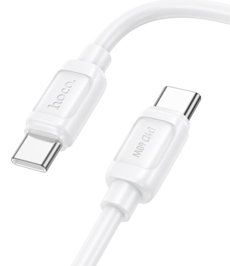 Изображение товара Интерфейсный кабель Hoco X115 USB-C 1.2 м белый быстрое соединение