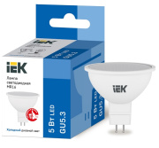 фото Лампа IEK LLE-MR16-5-230-65-GU5