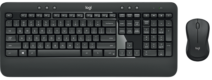 

Клавиатура и мышь беспроводная (комплект) Logitech MK540 Advanced черный, 920-008686, MK540 Advanced