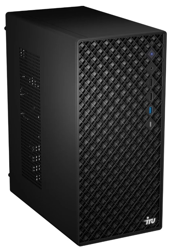 

Компьютер iRu Tactio 310H6SB MT 2131077 i5-12400/16GB/512GB SSD/UHD Graphics 730/GbitEth/450W/noOS/black, Tactio 310H6SB MT