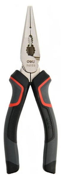 Изображение товара Профессиональные плоскогубцы Deli DL0103 для точных работ, 160 мм