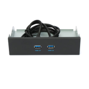 фото Планка Gembird FP5.25-USB3-2A