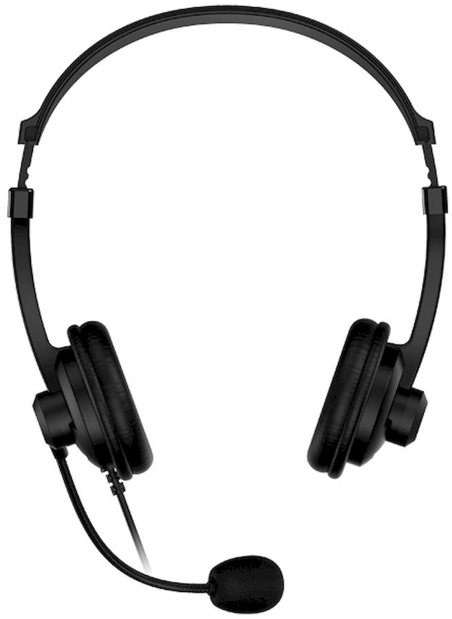

Гарнитура проводная Genius HS-230U 31710021401 черная, USB, 2.4м, HS-230U