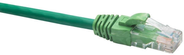 Изображение товара Кабель патч-корд U/UTP 5e Datarex 0.5м RJ45 - RJ45 зеленый