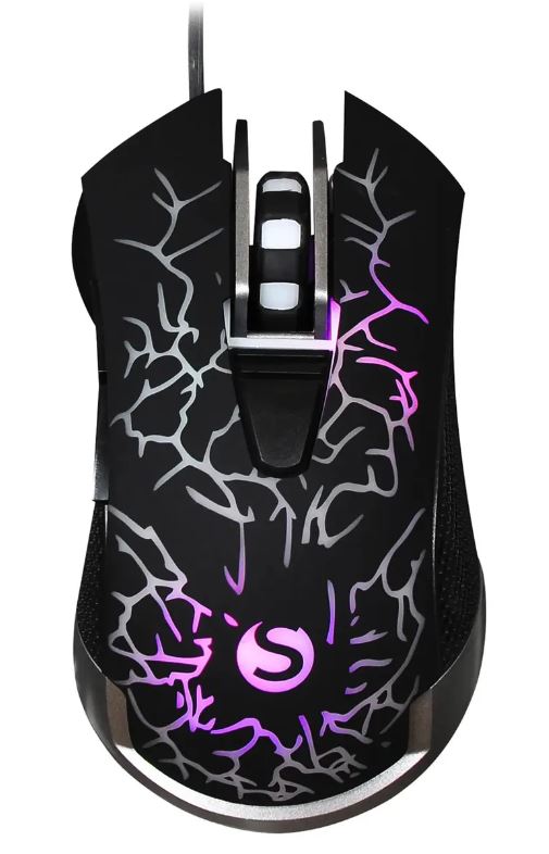 

Мышь SUNWIND SW-M705G 1422391 черная, оптическая (3600dpi), USB, для ноутбука, игровая, 7 кн., 1,5 м, SW-M705G