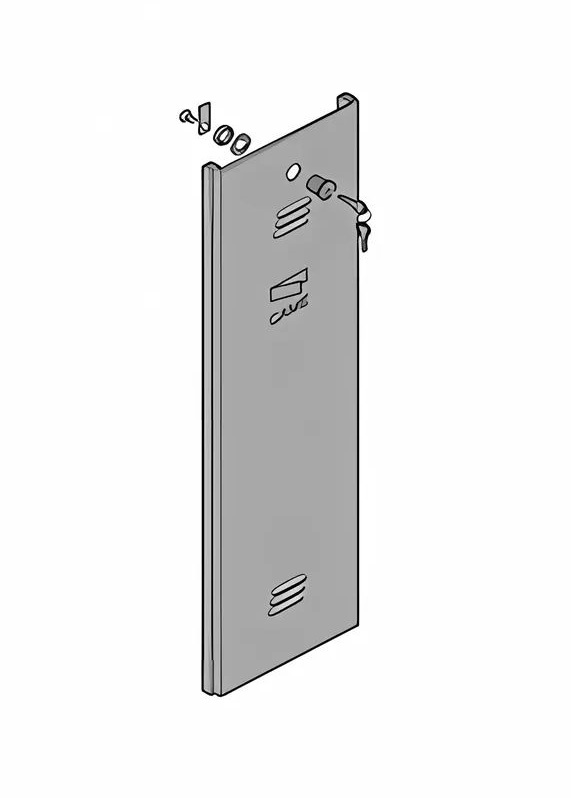 Запчасть CAME 119RIG088 дверца для шлагбаумов CAME G2500, G4000, G3750