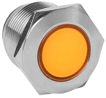 

Лампа сигнальная EKF s-pro67-331 оранжевая S-Pro67 19 мм 230В PROxima, s-pro67-331