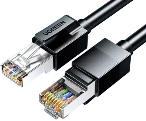 Изображение товара Кабель патч-корд UGreen NW316 1.5 м RJ45 черный