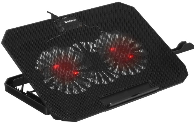 

Подставка для ноутбука Defender NS-510 Defender 29510 15.6", 2 вентилятора, черный (1/20), NS-510