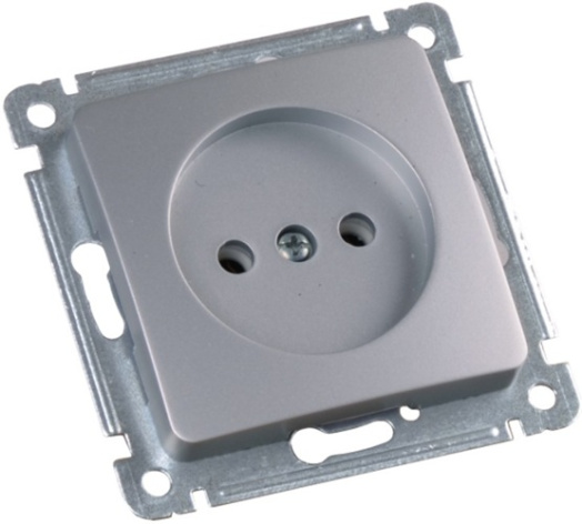 Изображение товара Розетка с заземлением HEGEL РС16-401-06 надежное подключение