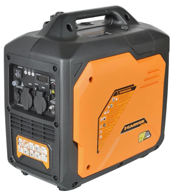

Генератор бензиновый CARVER 01.020.00032 PPG -2100IS 2кВт, 01.020.00032