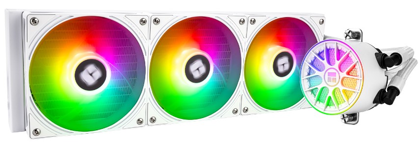 

Система охлаждения жидкостная Thermalright Aqua Elite 360 V6 ARGB White TRAE360V6AW LGA115x/1200/1700/1851/AM4/AM5 (3*120mm, 2000rpm, 70.84CFM, 29.8dB, Aqua Elite 360 V6 ARGB White