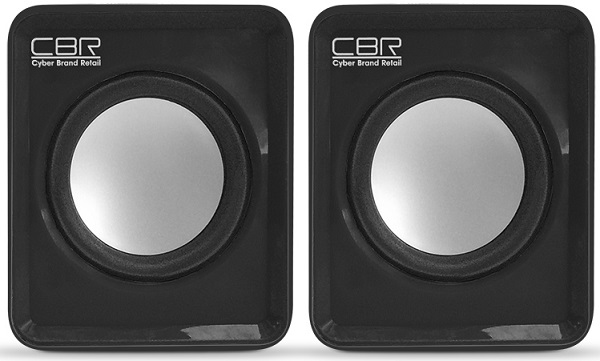 

Компьютерная акустика 2.0 CBR CMS 90 black, 2х3 Вт, USB, 3.5 мм линейный стереовход, регул. громк., 1 м, ABS-пластик, CMS 90