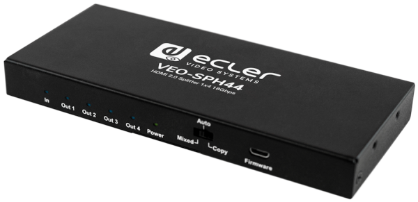 Изображение товара Усилитель-распределитель HDMI 2.0 Ecler VEO-SPH44 с поддержкой 4K