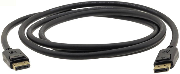 

Кабель интерфейсный DisplayPort Kramer C-DP-6 97-0617006 20M/20M 1.8м, черный, C-DP-6