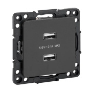 фото Розетка USB двухместная EKF EZR16-028-10-2USB