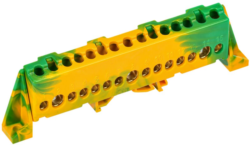 

Шина PE "земля" IEK TF-NN20-15-DP-K52 TEKFOR в комбинированном изоляторе "Стойка" 8х12-15-ЖЗ, TF-NN20-15-DP-K52