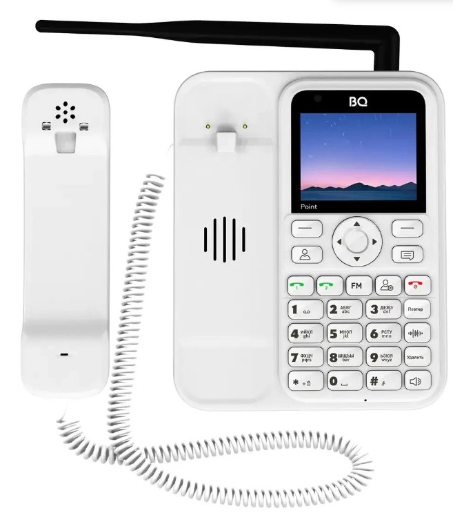 

Мобильный телефон BQ 2839 Point White 2.8", BT, cтационарный, для дачи, SIM: 2*Mini, 1700 mAh, 2839 Point White