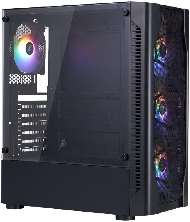 

Корпус ATX 1STPLAYER DK D4 Black D4-BK-4F1, DK D4 Black