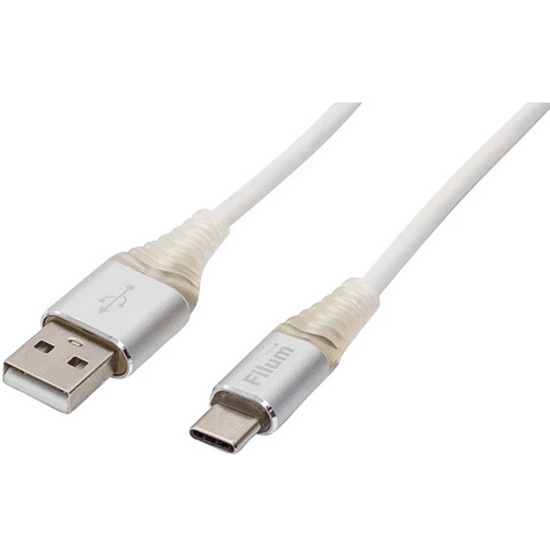 

Кабель интерфейсный Filum FL-CPro-U2-AM-microBM-L1 USB 2.0, 1 м., 2A, индикатор заряда, разъемы: USB A male- USB micro B male, пакет., FL-CPro-U2-AM-CM-1M-L1
