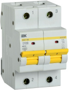 фото Автоматический выключатель IEK MVA50-2-100-D